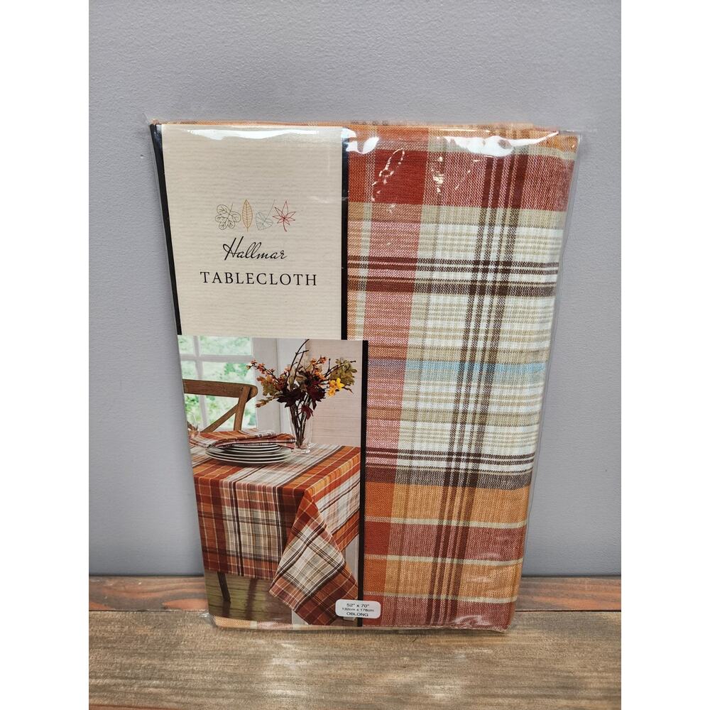 Arlee Hallmar Spice Tablecloth Fall 52"x70"